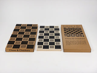 Fredericks and Mae Checkers Chess Board Game