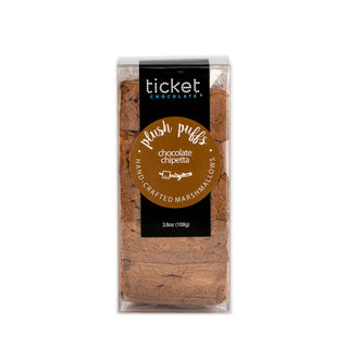Handcrafted Chocolate Chipetta Marshmallows by Ticket Chocolate