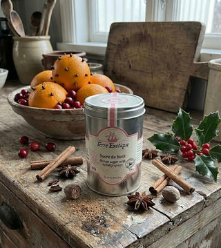 Terre Exotique Christmas Sugar - Brown Sugar with Holiday Spices