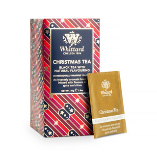 Whittard of Chelsea Holiday Teas Giftset 3x25 Individually Wrapped Teabags