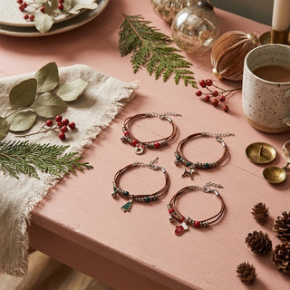 Christmas Charm Bracelets - Choose Style