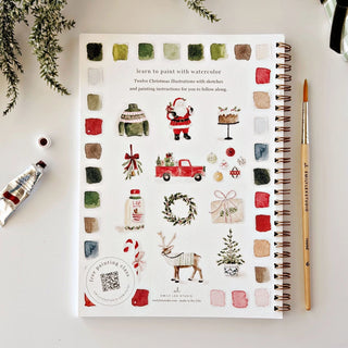 Christmas Watercolor Workbook