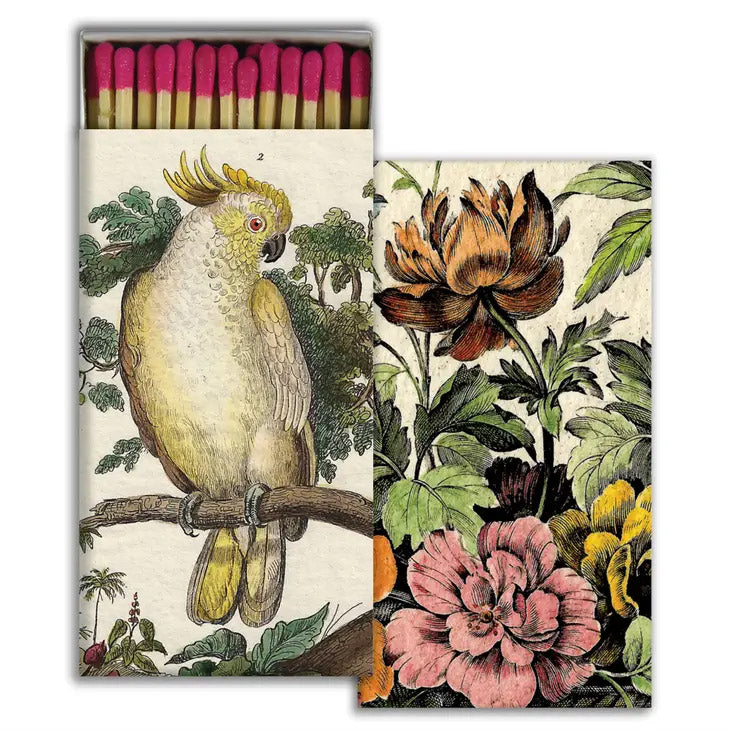 Set of 2 Cockatoo Boxed Safety Matches