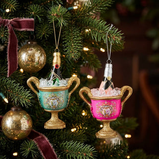 Cody Foster French Wine Bucket Ornament - Choose Color