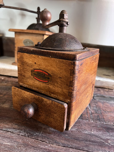 Found Rustic French Coffee Grinder