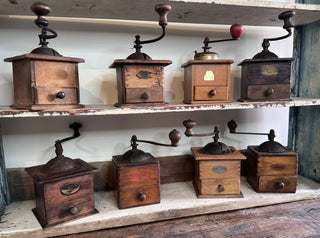 Found Rustic French Coffee Grinder