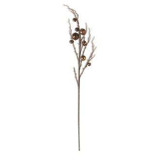 36" Coppery Brown Jingle Bell Stem