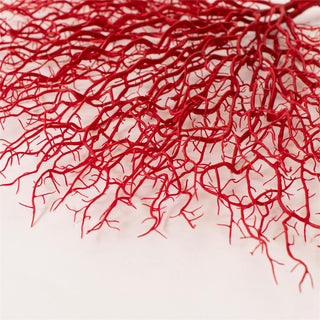 Red Artificial Coral Stem