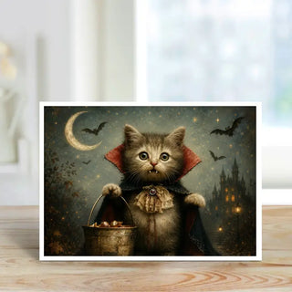 Count Whiskers Note Card