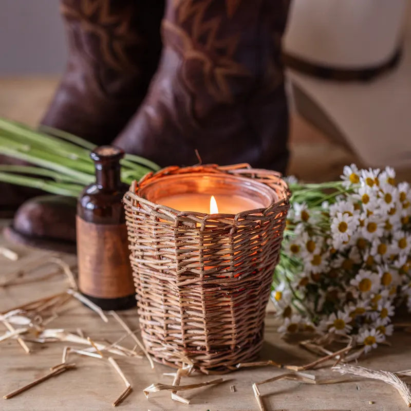 Cowgirl Candle - Vanilla and Leather Scent