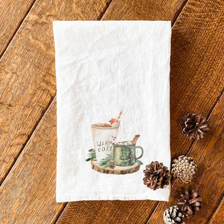 Cotton Tea Towel - Warm and Cozy