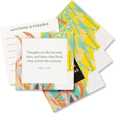 Trust Your Crazy Ideas - 30 Pop-Open Cards Each with a Different Inspiring Message Inside