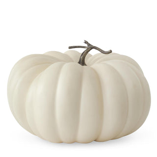 19" Lifelike Cream Pumpkin