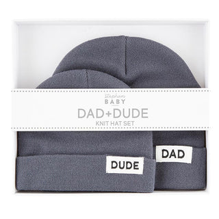 Dad and Dude Beanie Set