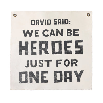 David Said - We Can Be Heroes Just For One Day