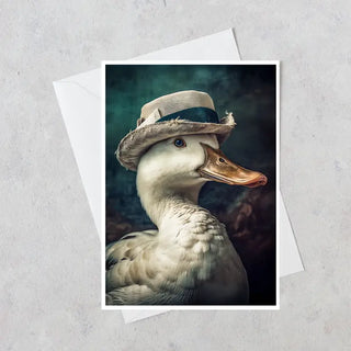 Dapper Duck - Note Card
