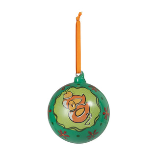 12 Days of Christmas Glass Ball Ornaments, Gift Boxed Set of 12
