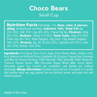 Candy Club Choco Bears