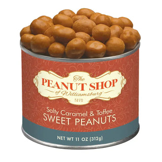 The Peanut Shop - 11 oz. Salted Caramel Toffee Peanuts