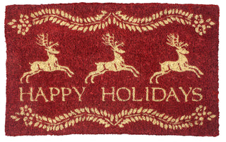 Williamsburg Dash Away Holiday Doormat
