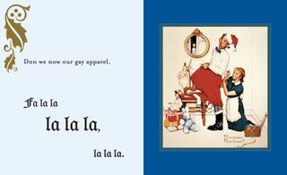 Deck The Halls with Norman Rockwell Art Book