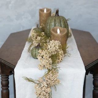 72" Cream Queen Anne Lace Garland