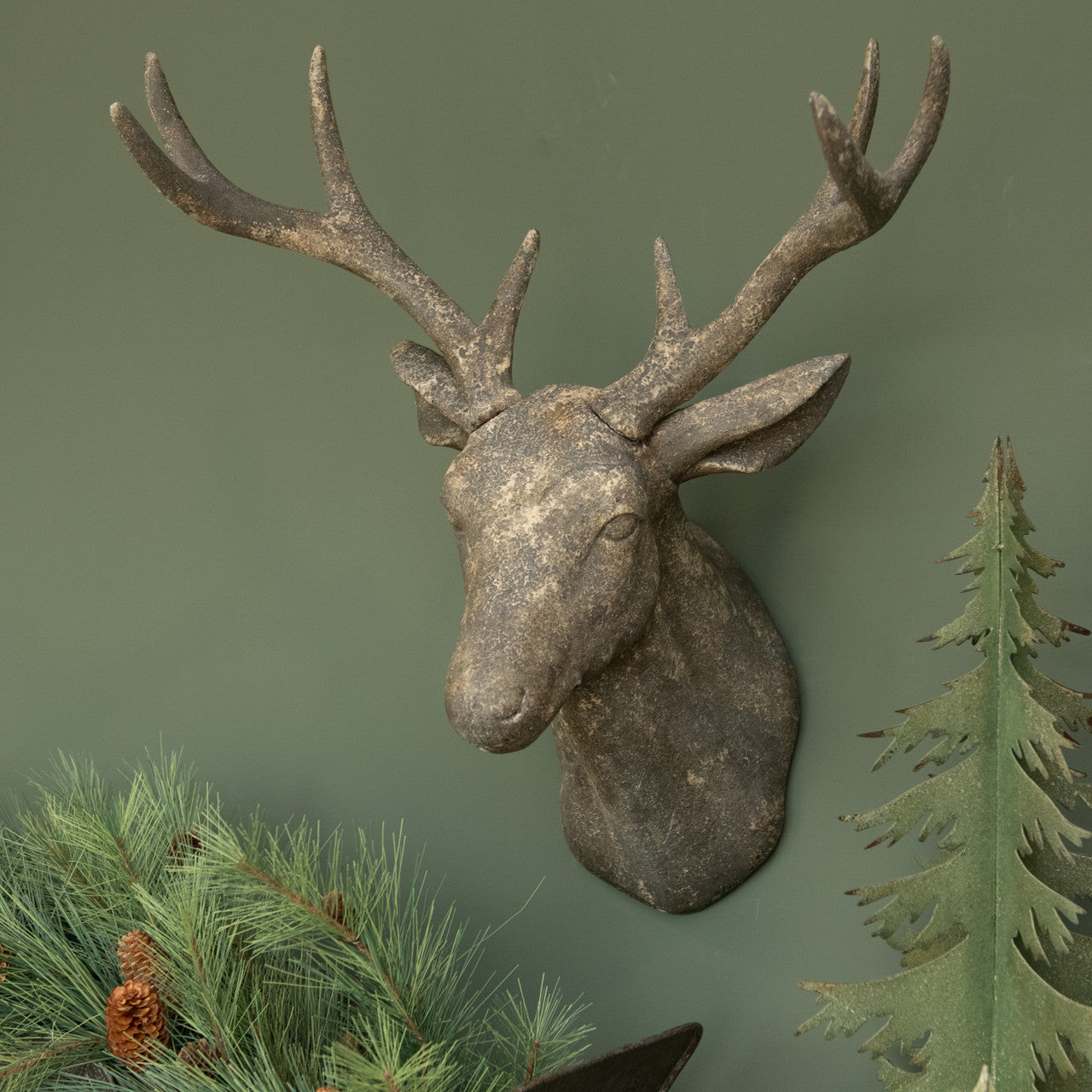 Wall Mount Resin Deer Head