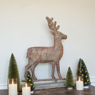 Rustic Deer Weathervane
