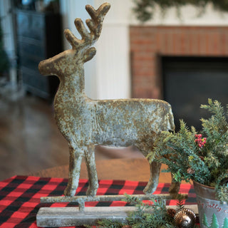 Rustic Deer Weathervane