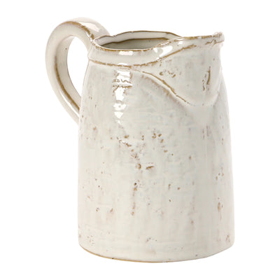 Rustic Stoneware Pitcher