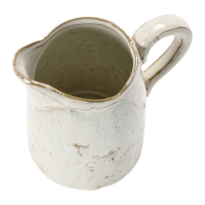 Rustic Stoneware Pitcher