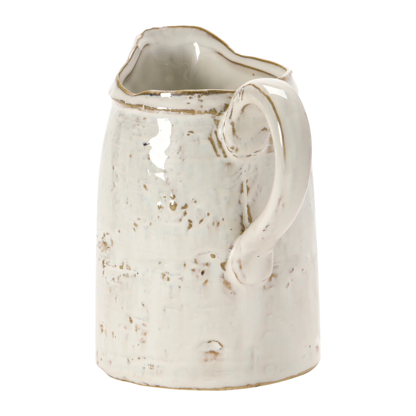 Rustic Stoneware Pitcher