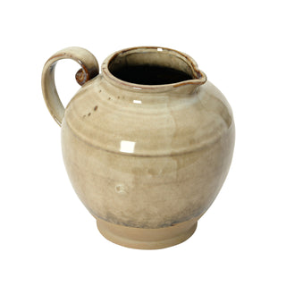 Stoneware Reactive Glaze Pitcher