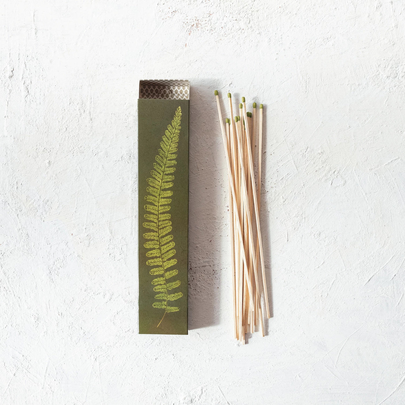 Fern Design Safety Matches