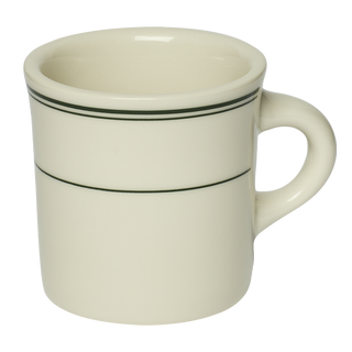 The Diner Collection - HL Greenband 8.75oz Diner Mug