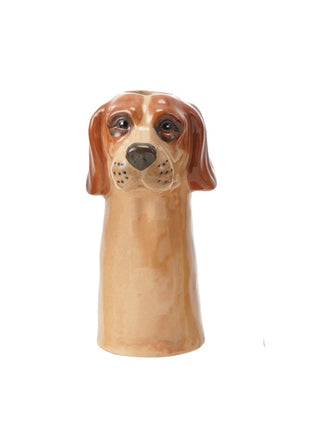 Hand Painted Dog Vase - Choose Style