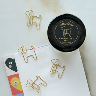 Dog Shaped Paper Clips