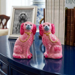 Cody Foster Neon Pink Staffordshire Dogs - Choose Style