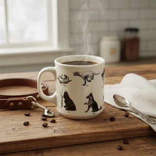 12oz Dog Tricks Coffee Mug