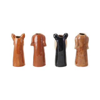 Hand Painted Dog Vase - Choose Style