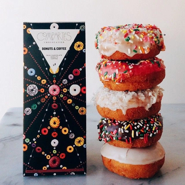 Compartes Donuts and Coffee Chocolate Bar