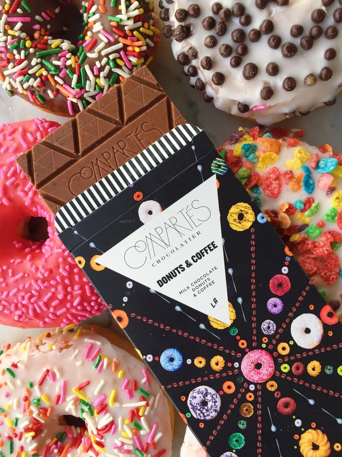 Compartes Donuts and Coffee Chocolate Bar