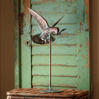 Christmas Tree Topper Verdigris Dove With Stand