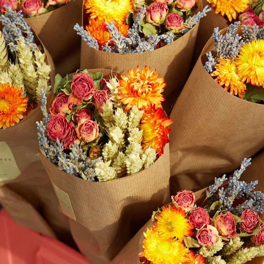 Dried Market Flowers Bunch