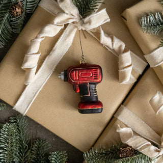 Glass Drill Ornament