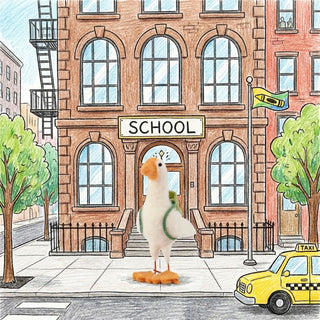 Backpack Little Felt Duck