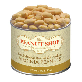 The Peanut Shop - 9 oz. Smokehouse Bacon & Cheddar Seasoned Peanuts