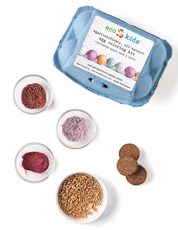 Egg Coloring and Seed Growing Kit