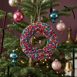 7.75" Festive Bell Wreath