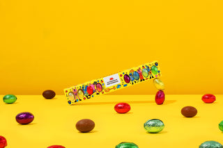 Le Chocolat Des Francais - Easter Egg Tube - 10 Eggs -Milk and Dark Chocolate Eggs